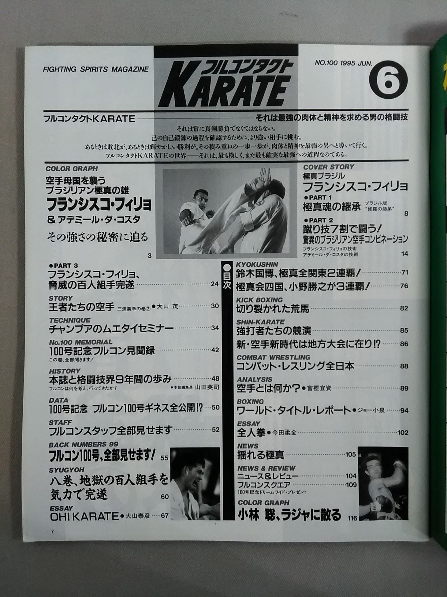 フルコンタクトKARATE100