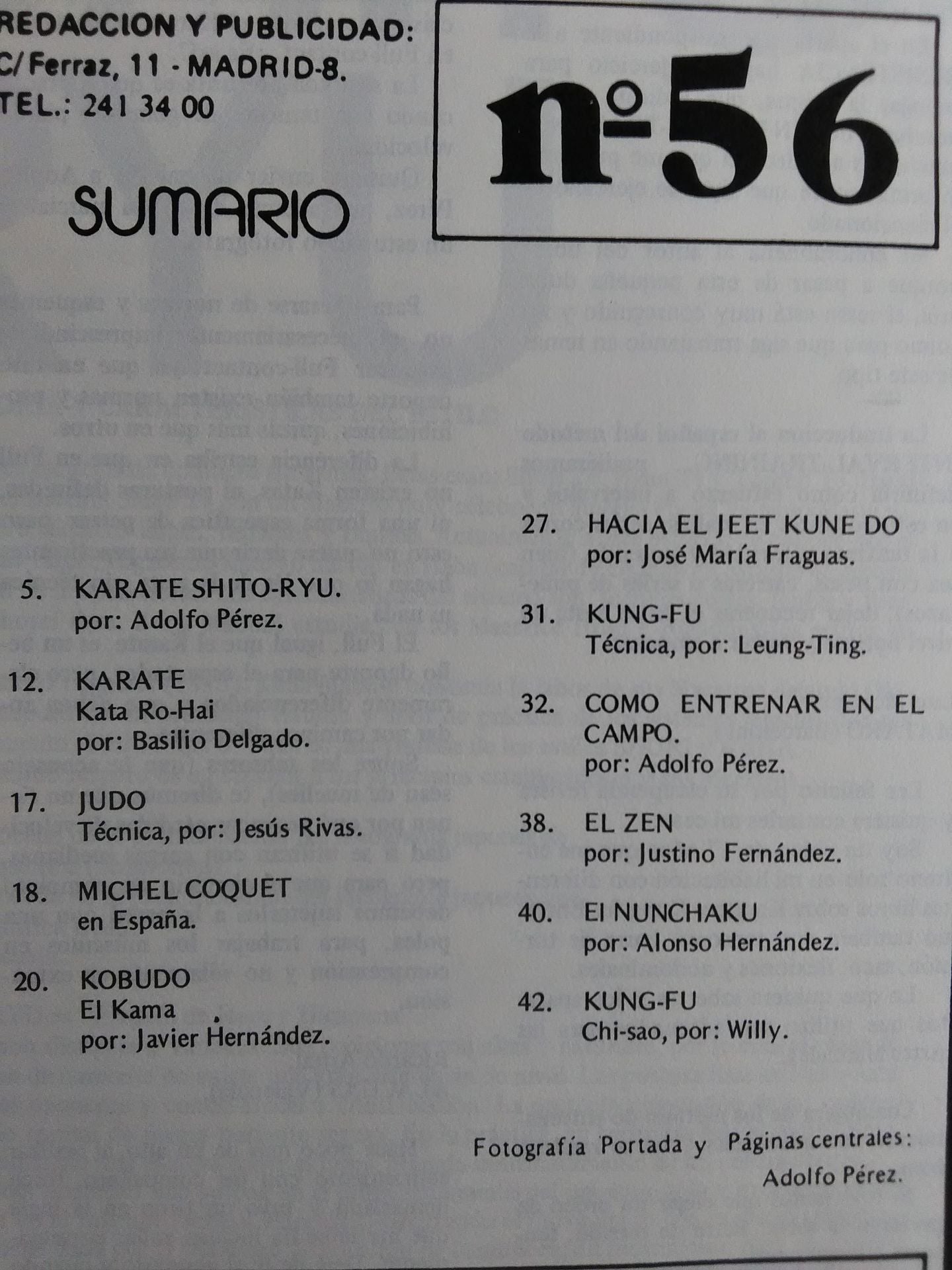 REVISTA 『DOJO』 No.56