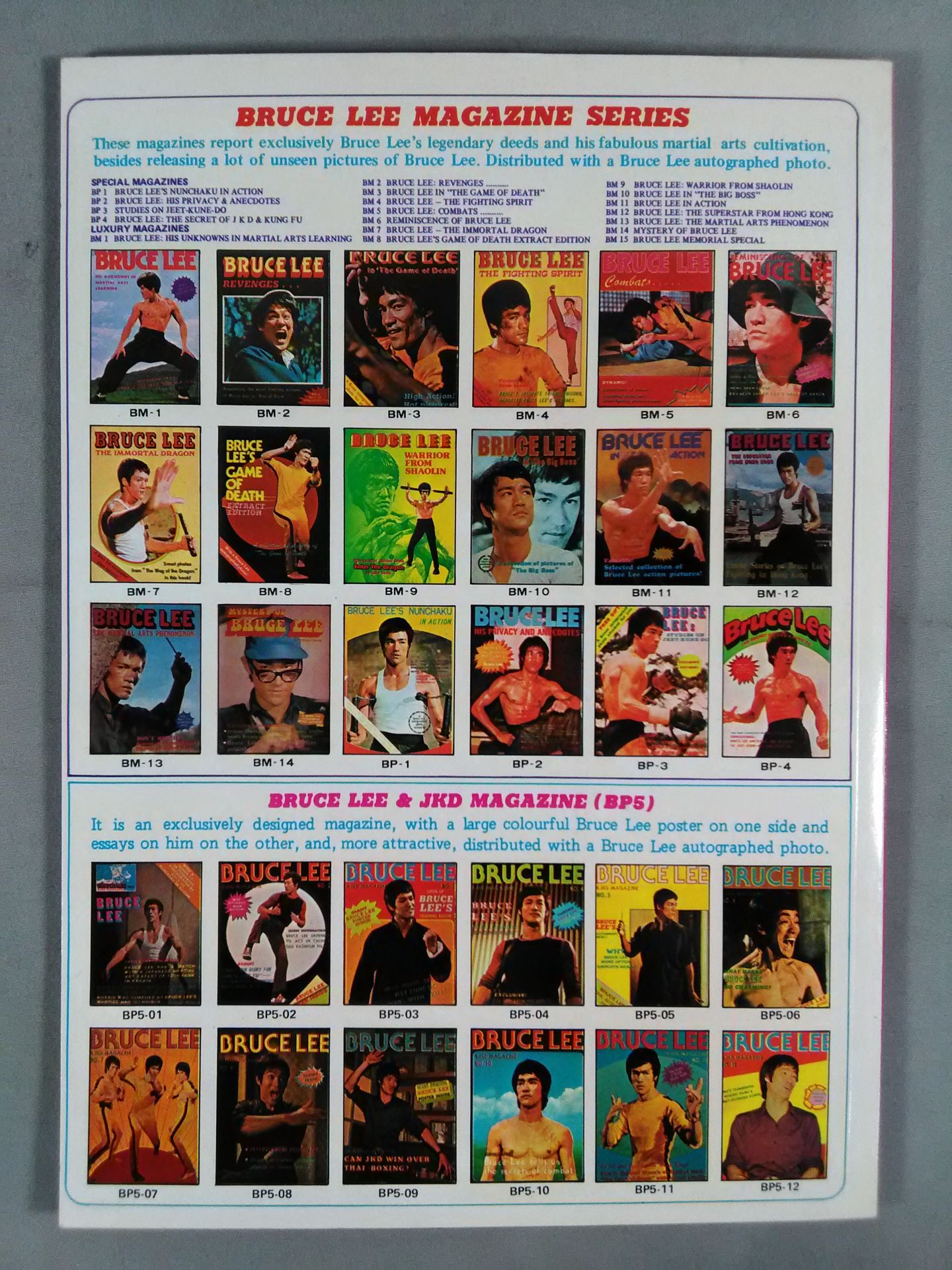 BRUCE LEE in “The Big Boss”
