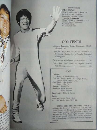 BRUCE LEE THE FIGHTING SPIRIT