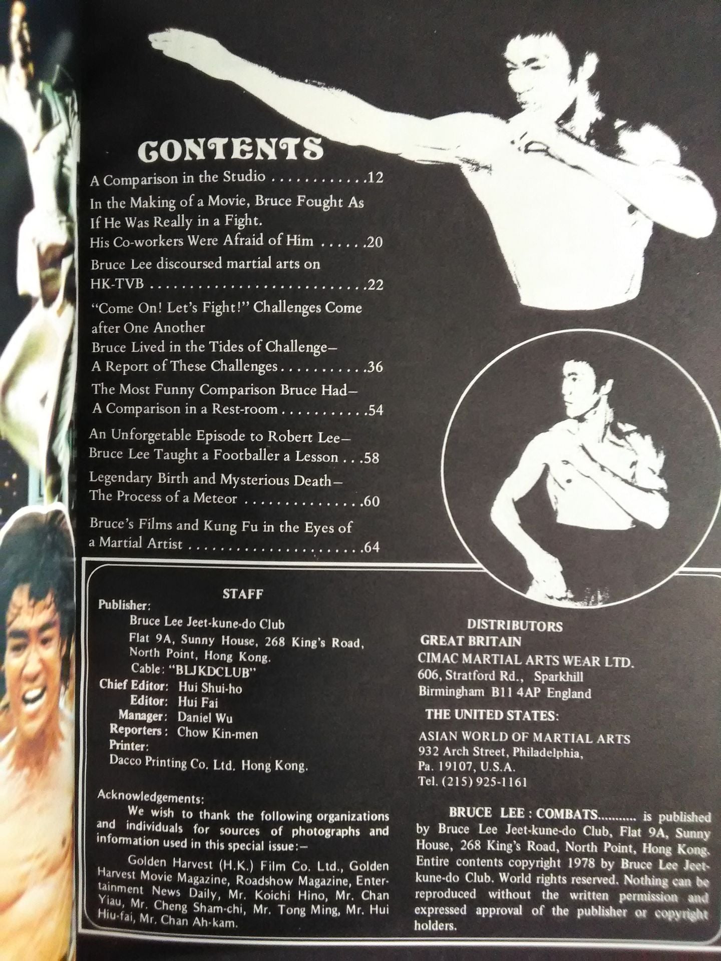 BRUCE LEE Combats....