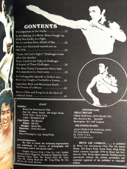 BRUCE LEE Combats....