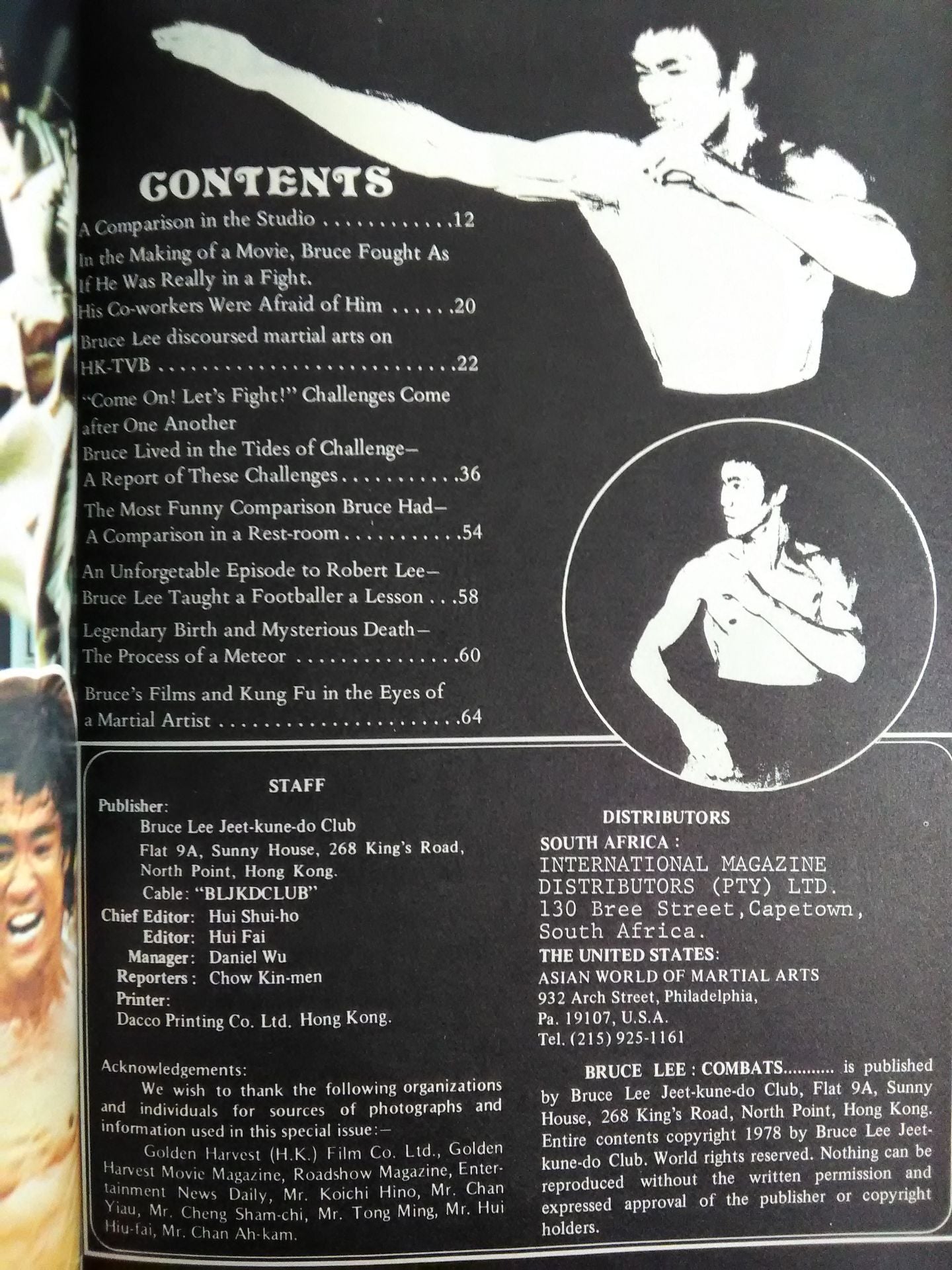 BRUCE LEE Combats....