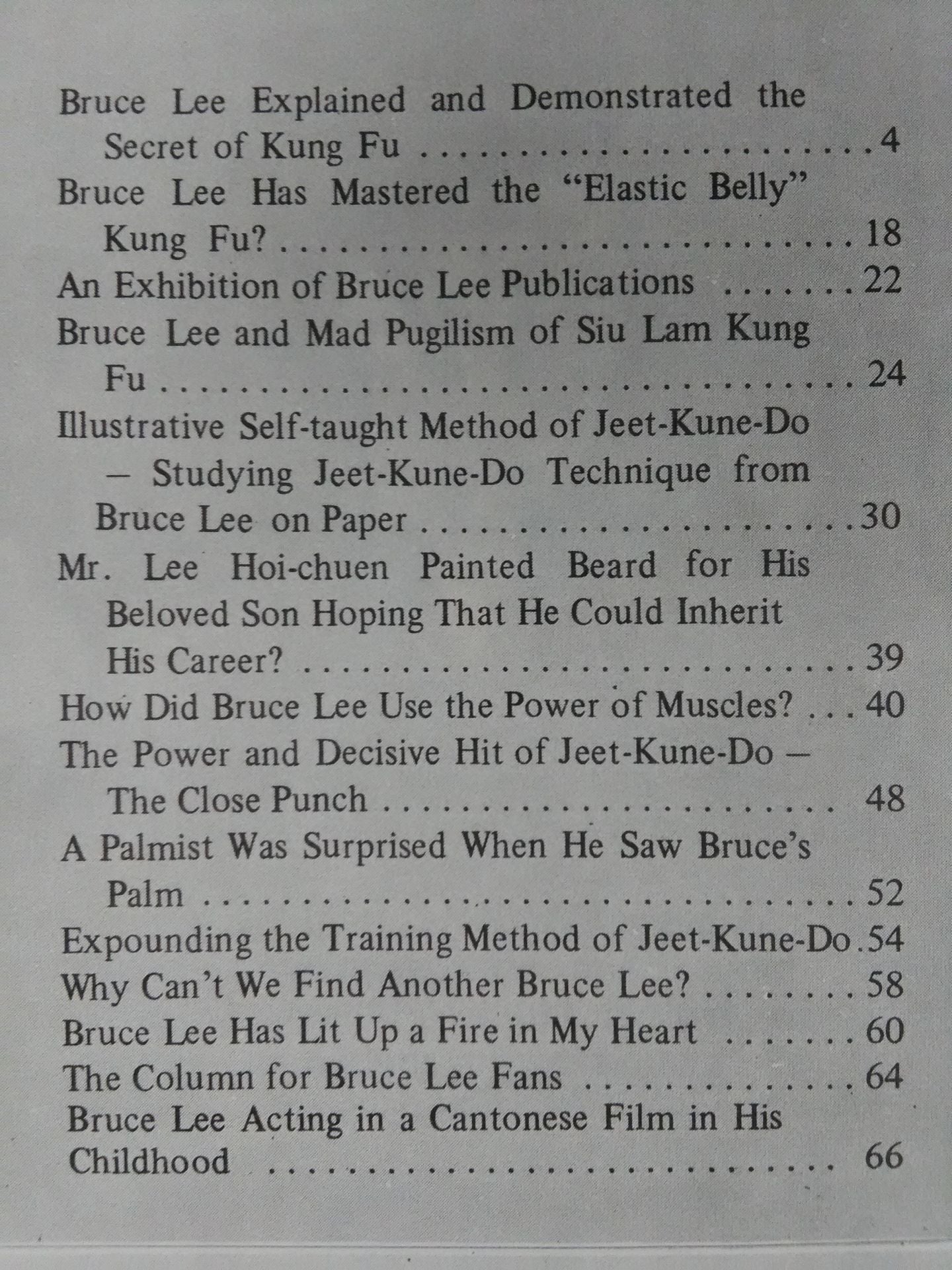 Bruce Lee THE SECRET OF JKD ＆ KUNG FU