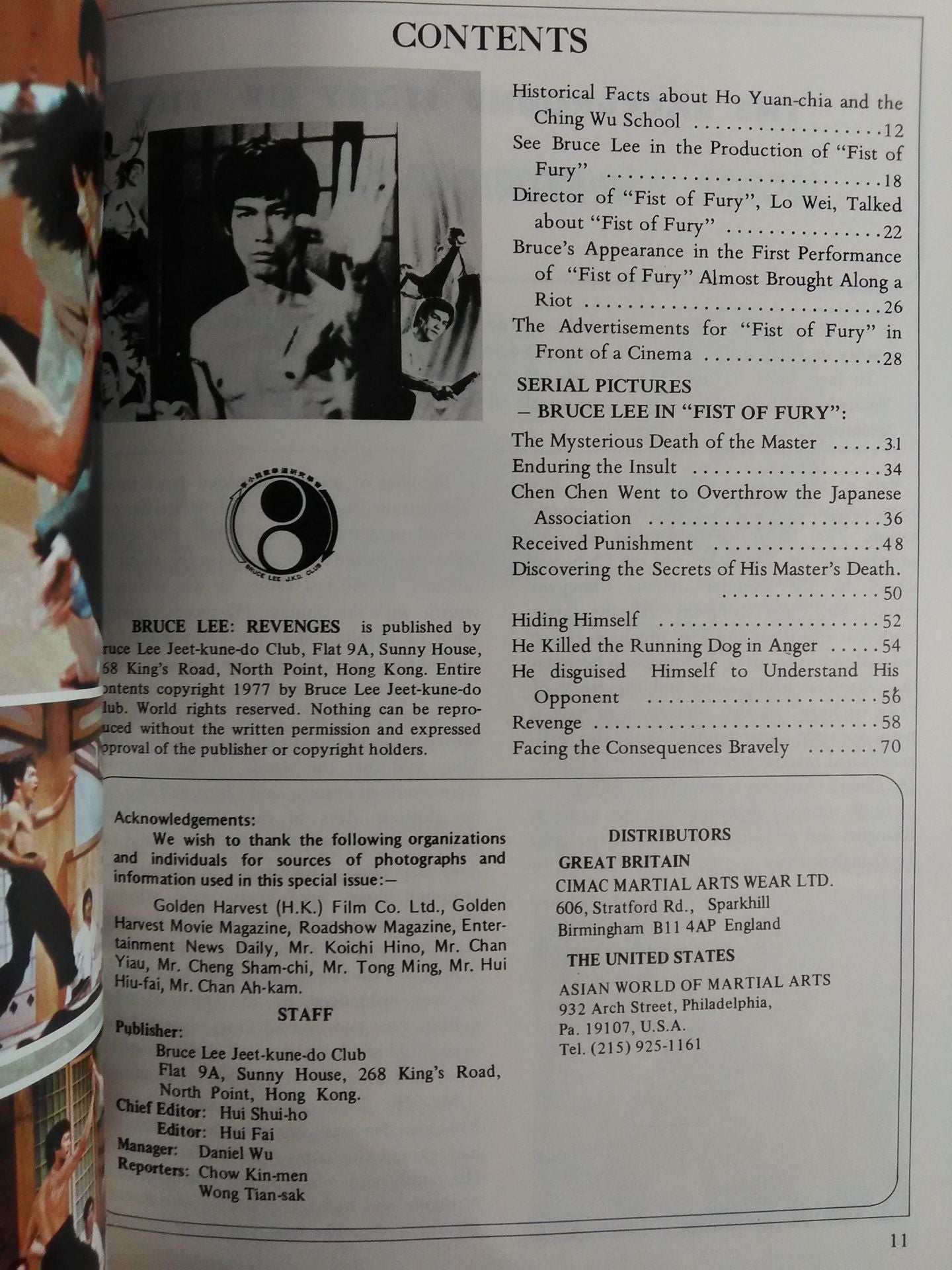 BRUCE LEE REVENGES...