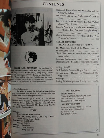 BRUCE LEE REVENGES...