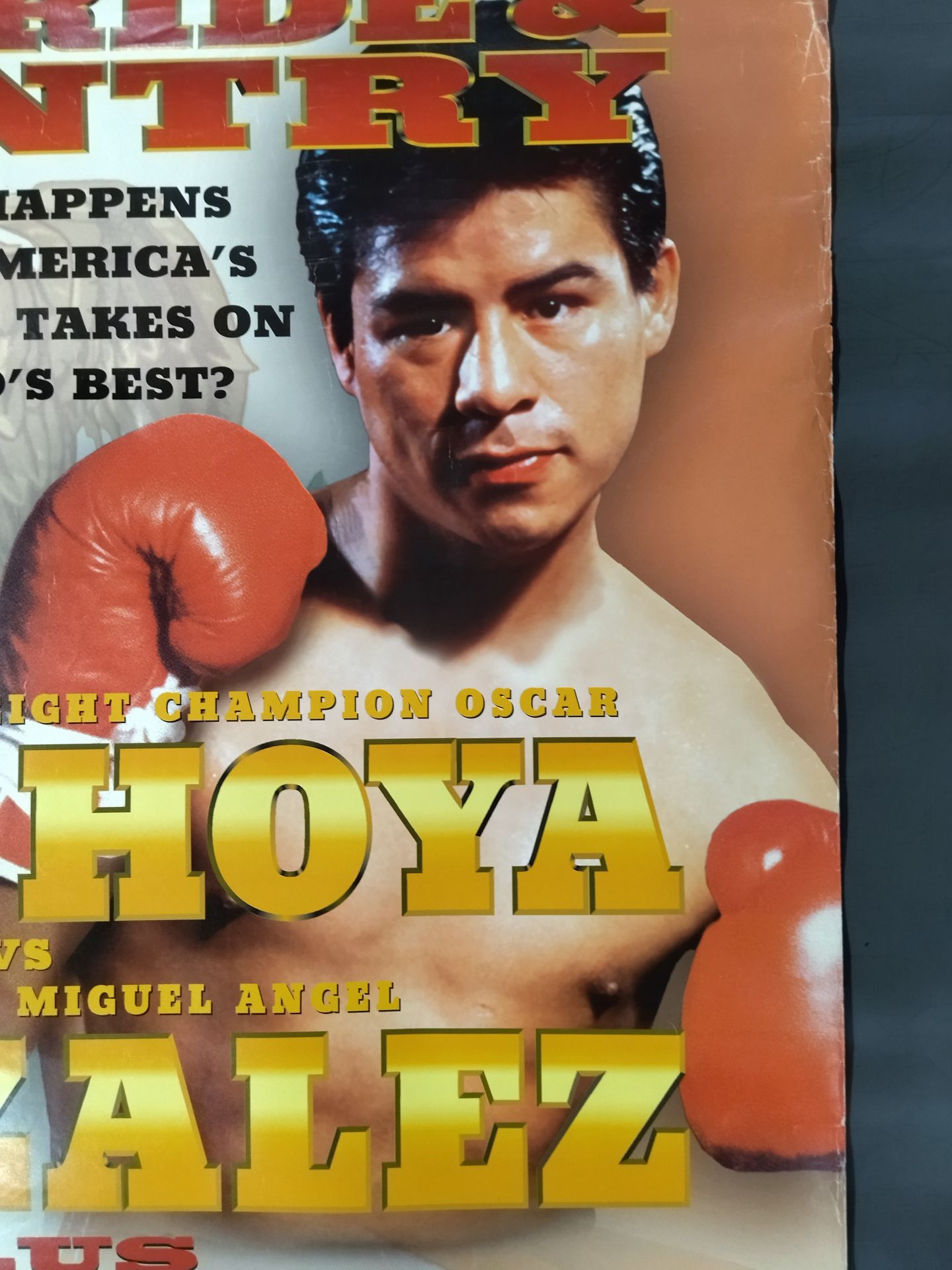 ★FOR PRIDE&COUNTRY★ Oscar de la Hoya vs Miguel Ángel Gonzalez