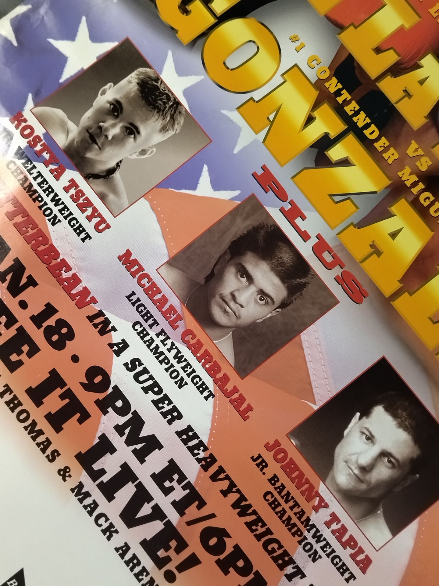 ★FOR PRIDE&COUNTRY★ Oscar de la Hoya vs Miguel Ángel Gonzalez