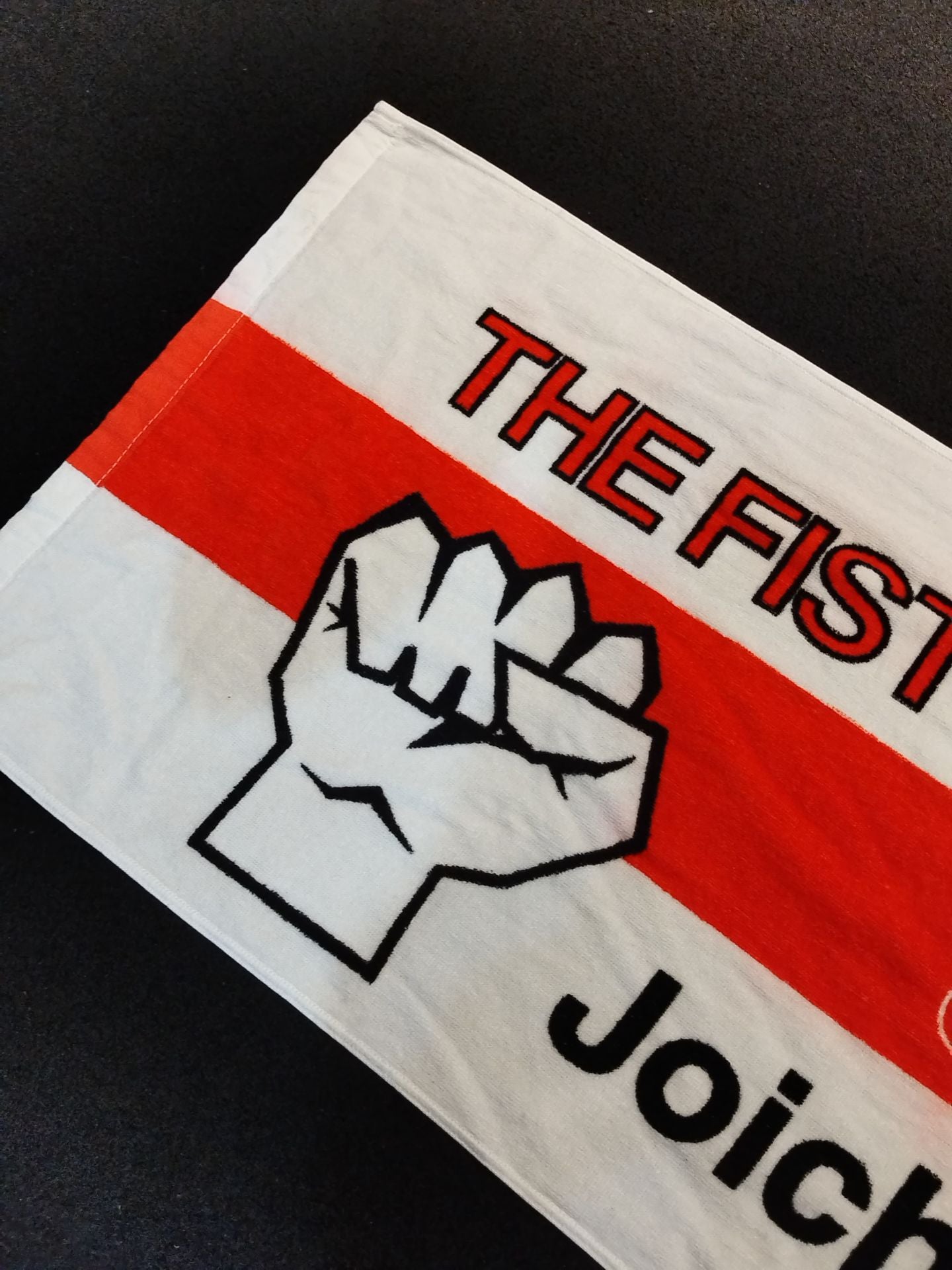 辰吉丈一郎「THE FIST OF HONOR」スポーツタオル