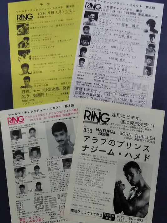 RING JAPAN チラシセット