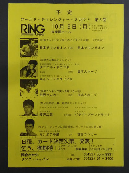 RING JAPAN チラシセット