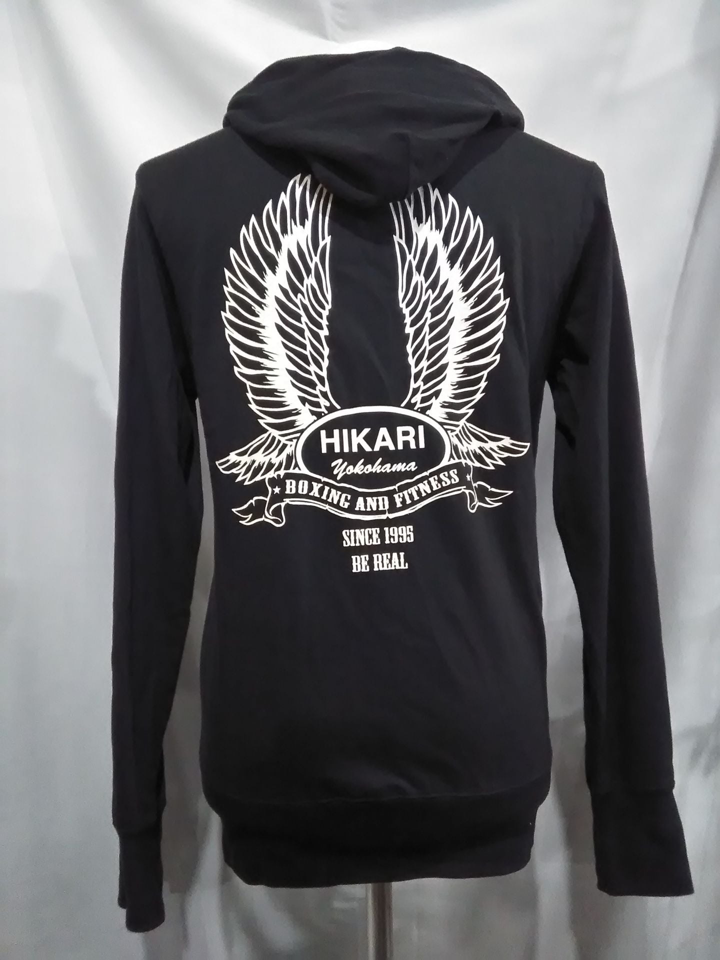 横浜光ジム「HIKARI BE REAL」ジップパーカー
