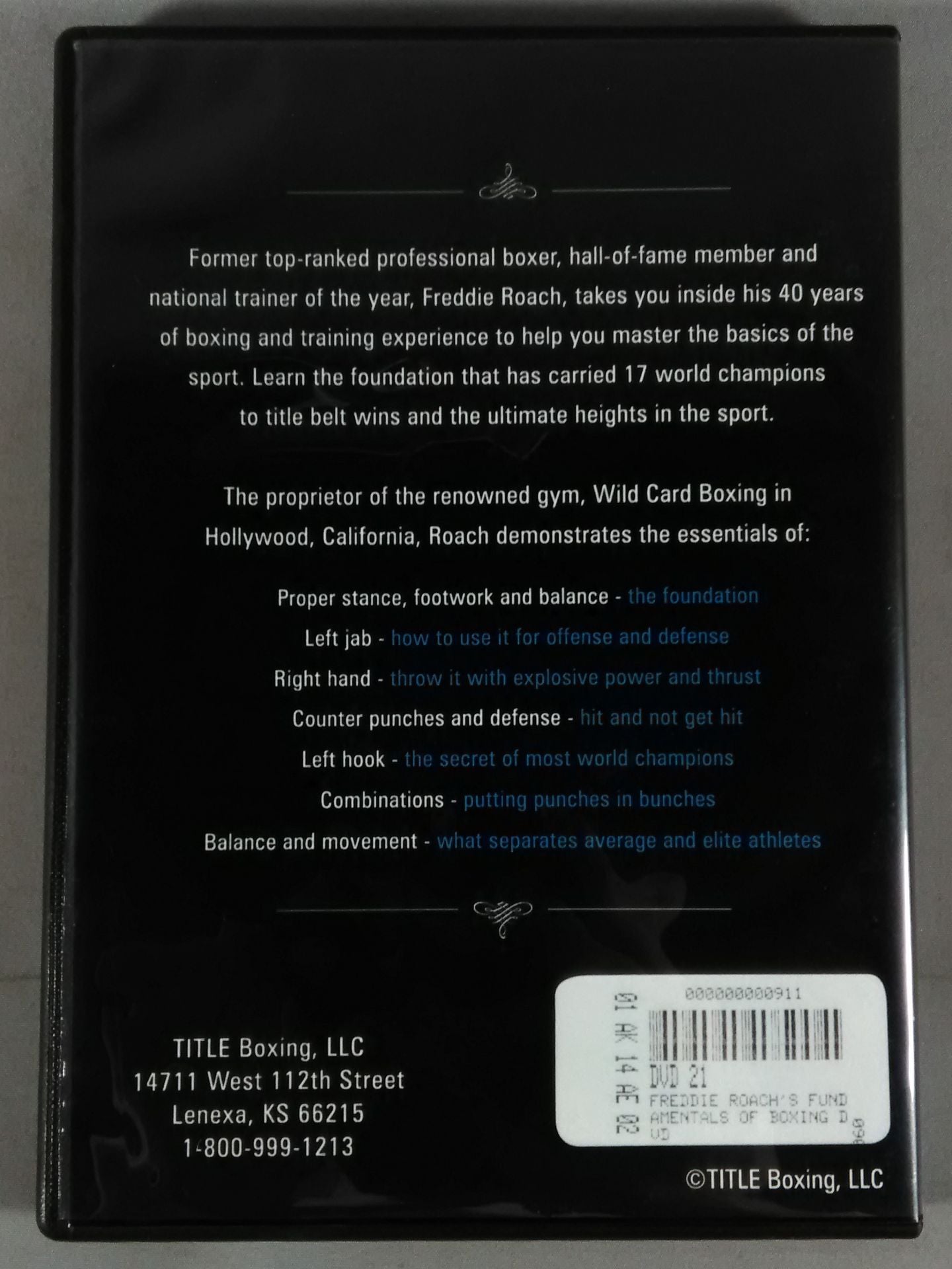FREDDIE ROACH’S HOW TO LOSE WEIGHT RAPIDLY FOR BOXING / NUMBER 21