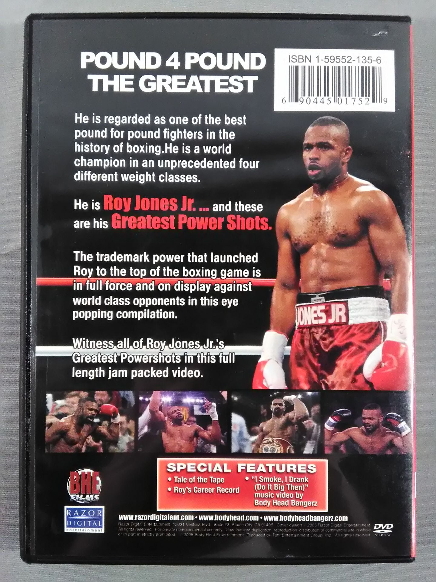 ROY JONES JR’S GREATEST POWER SHOTS