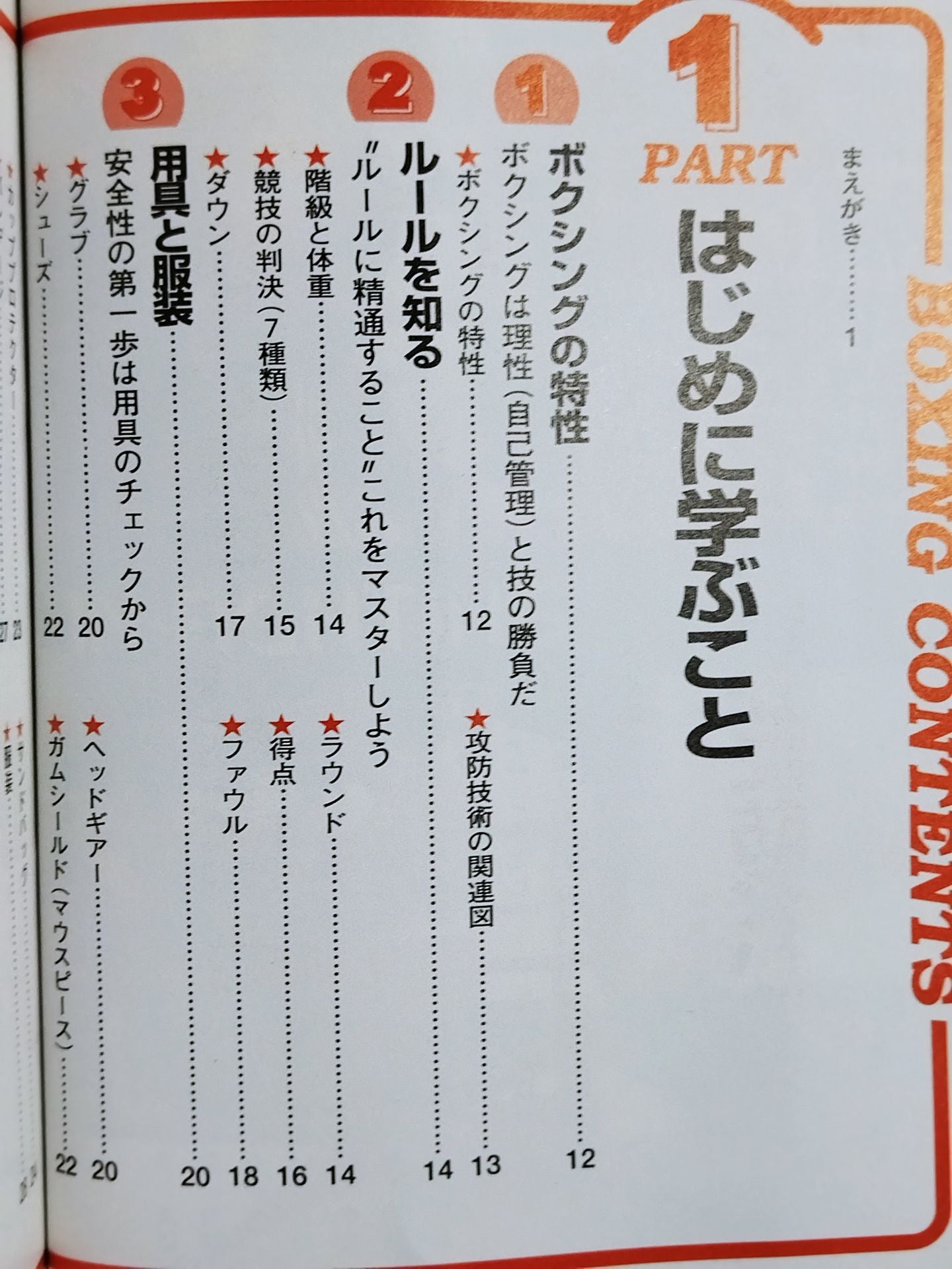 はじめてのボクシング 技術と練習法