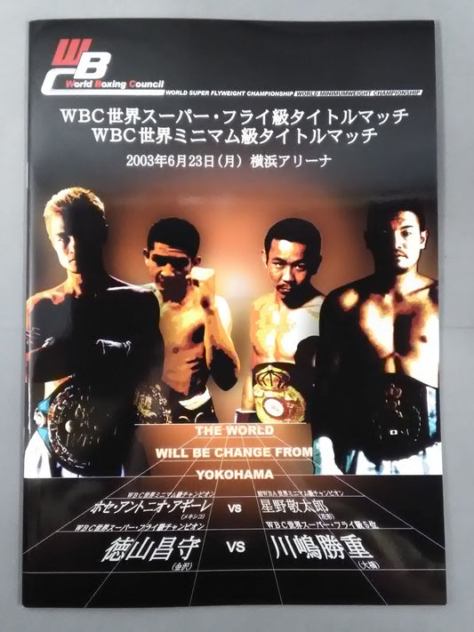 Masamori Tokuyama vs Katsushige Kawashima / Keitaro Hoshino Double World Title Match