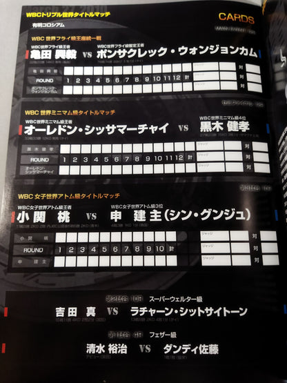 WBC Flyweight Title Unification Match: Koki Kameda vs Pongsaklek (First Match)