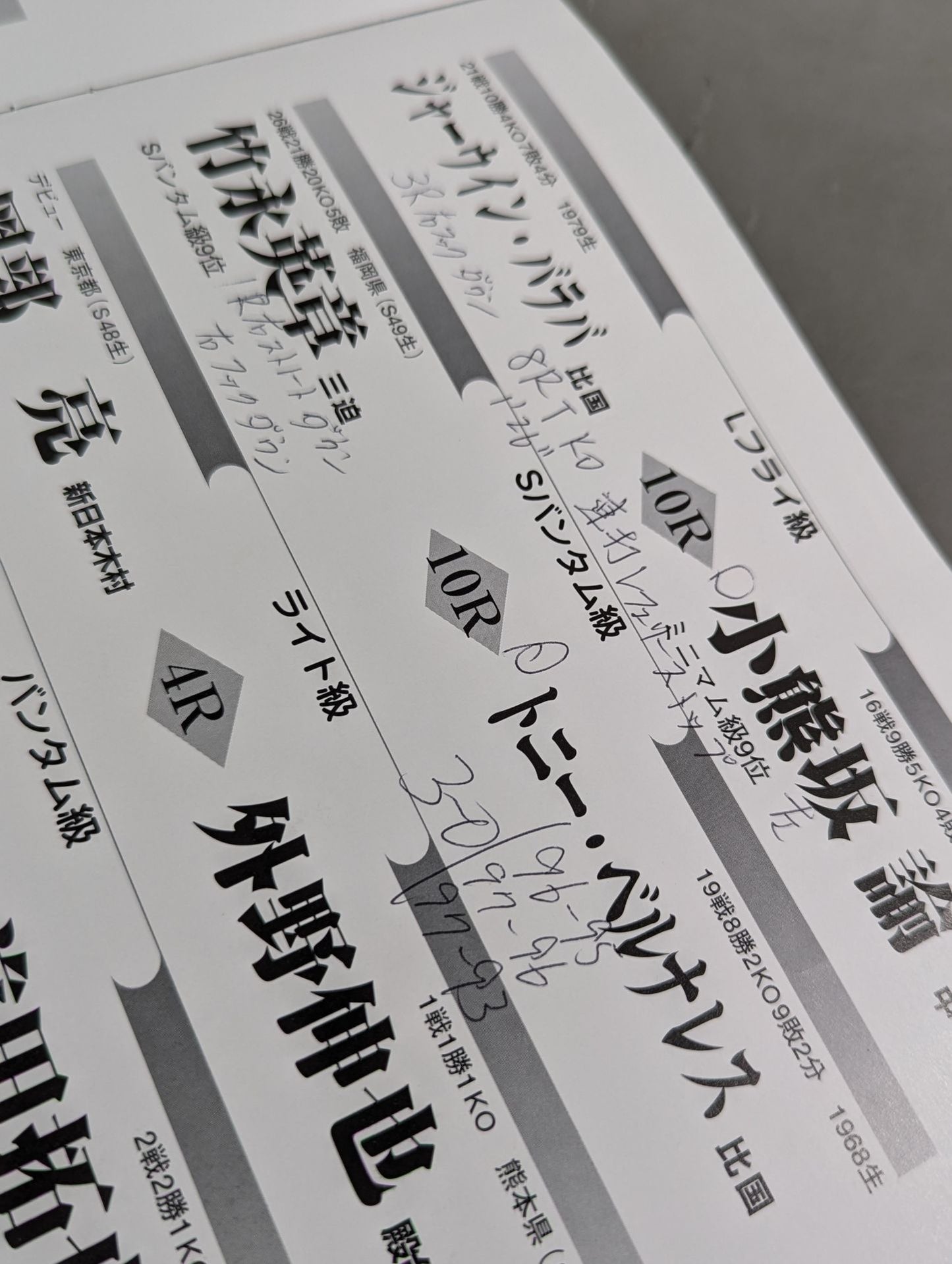 【WBC世界Sフライ級タイトルマッチ】曺仁柱vs山口圭司