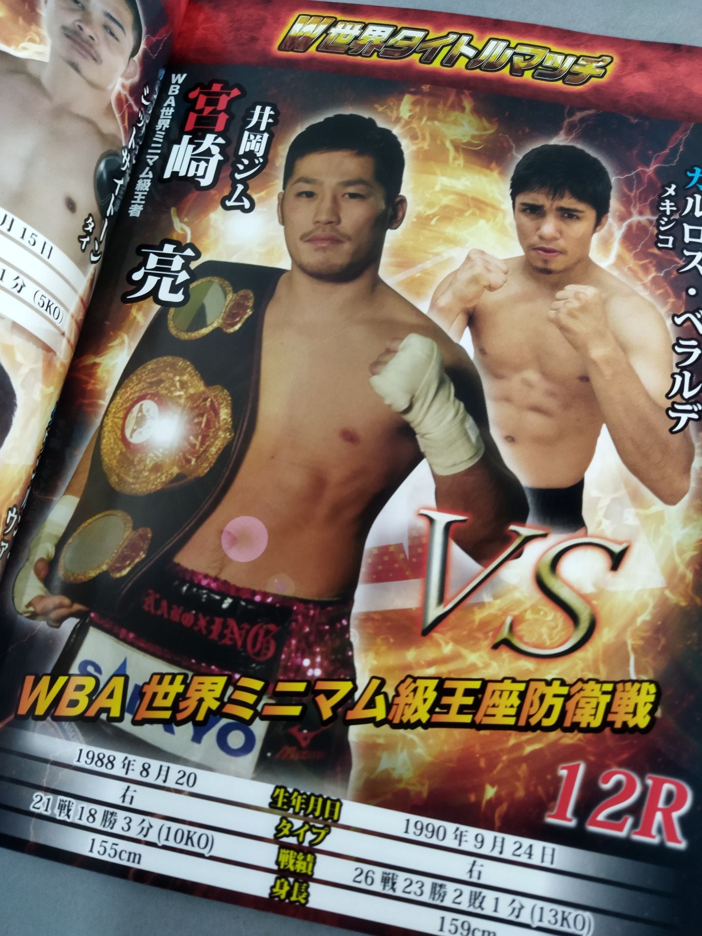 井岡一翔＆宮崎亮 ダブル世界タイトルマッチ