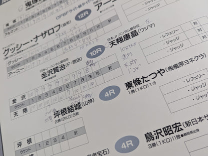 【WBA世界Jバンタム級タイトルマッチ】鬼塚勝也vsカストロ