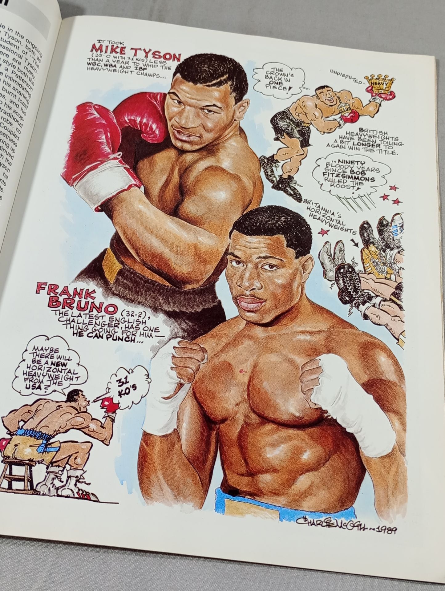 マイク・タイソンvsフランク・ブルーノ.1
