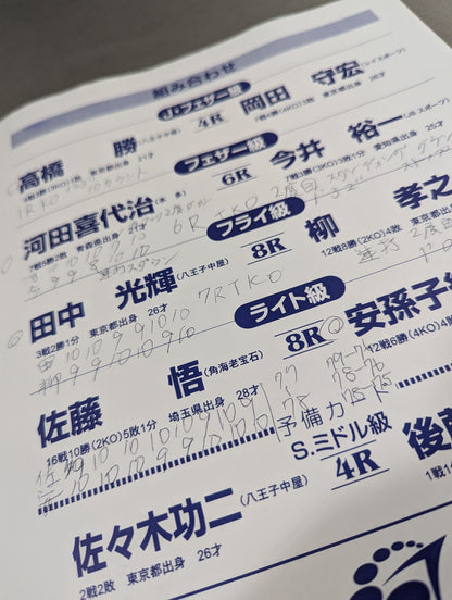 【WBA世界フェザー級タイトルマッチ】バスケスvs渡辺雄二