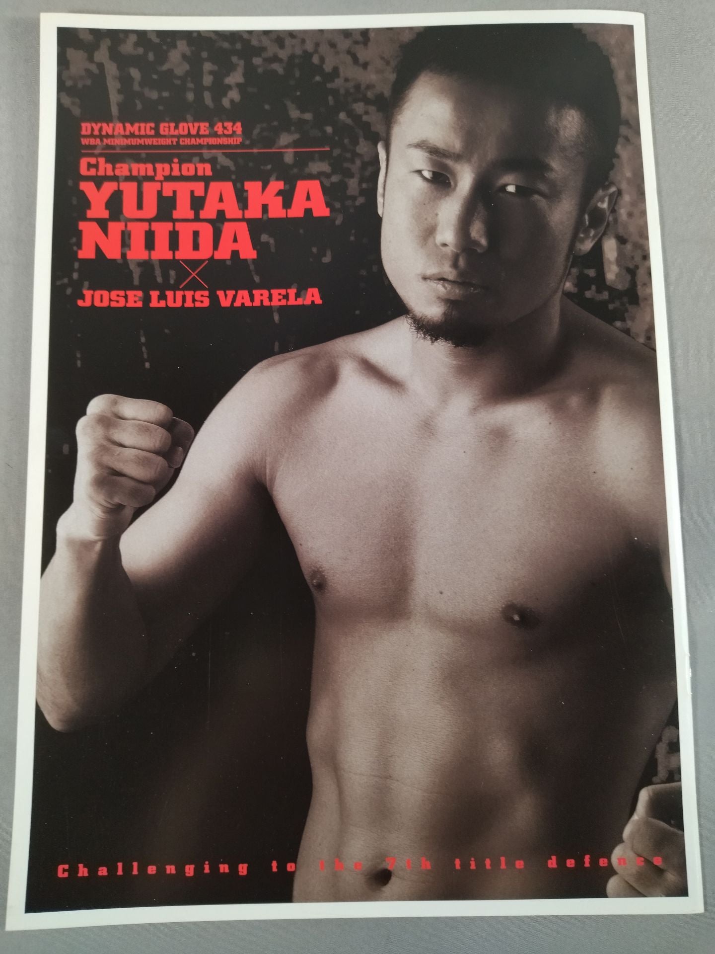 WBA世界ミニマム級タイトルマッチ】新井田豊vsバレラ – 闘道館