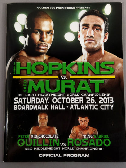 Bernard Hopkins vs Caro Murat