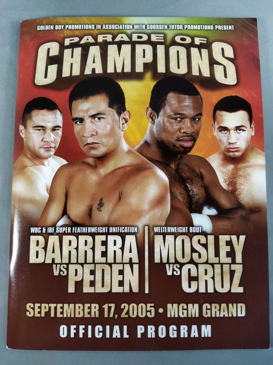 Barrera vs Peaden / Moseley vs Cruz
