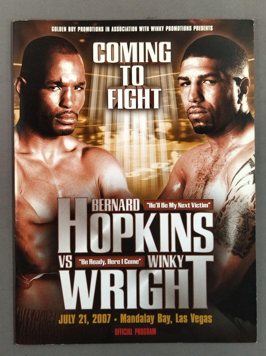 Bernard Hopkins vs Winky Wright