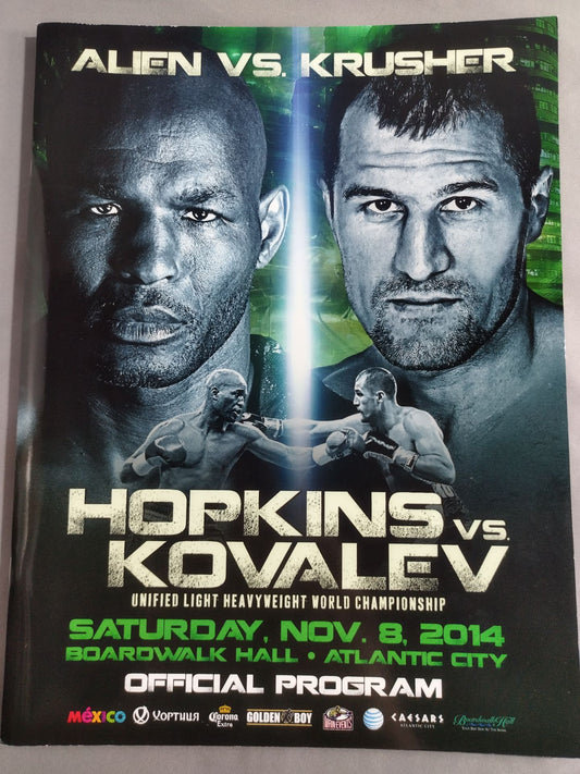 Bernard Hopkins vs Sergey Kovalev