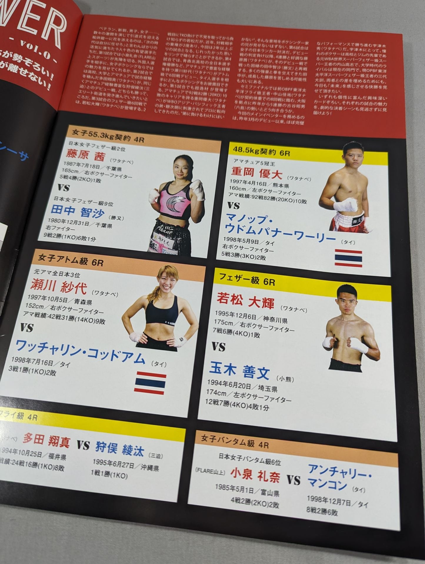 FIGHT THE POWER Vol.0 / 船井龍一引退式