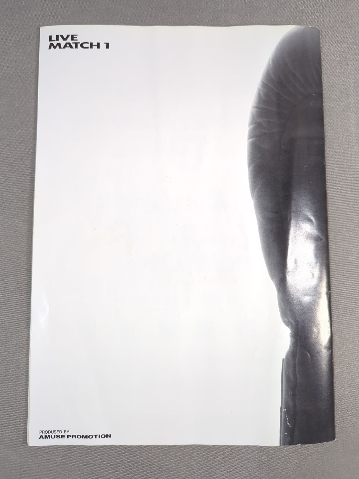 【渡辺二郎 直筆サイン入り】LIVE MATCH 1