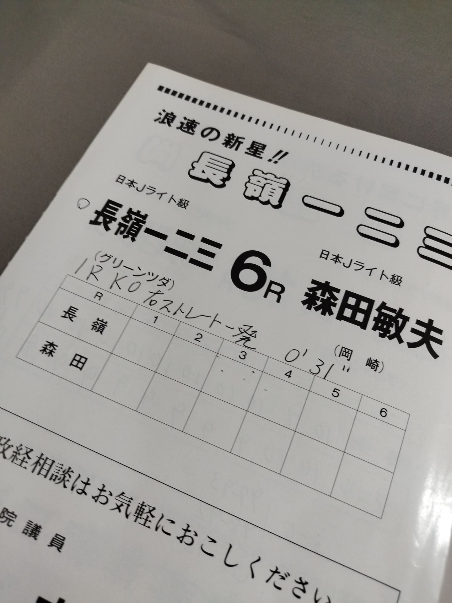 井岡弘樹vsマックス・プロスエロ