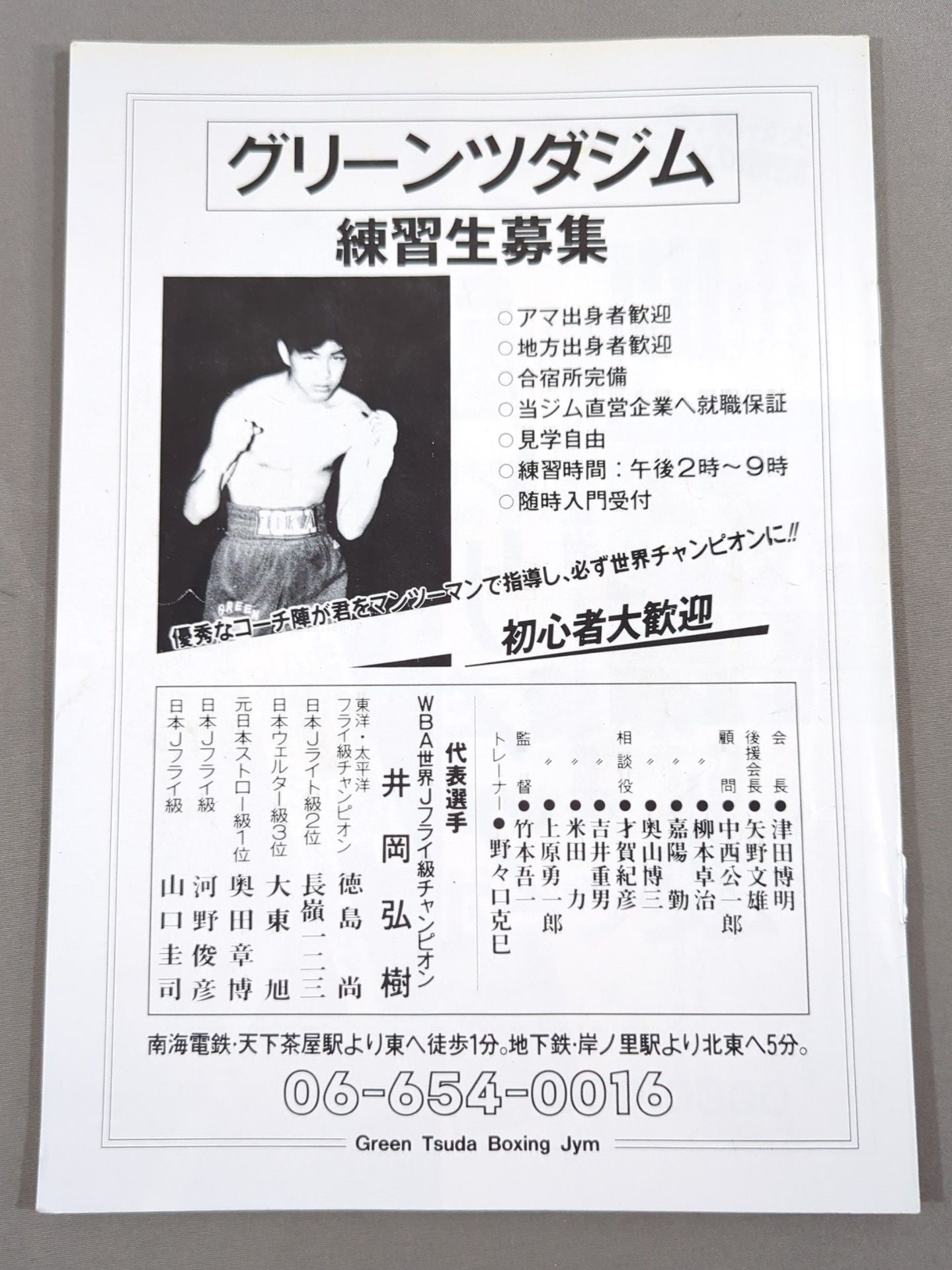 WBA世界J・フライ級タイトルマッチ】井岡弘樹vs金奉準 – 闘道館