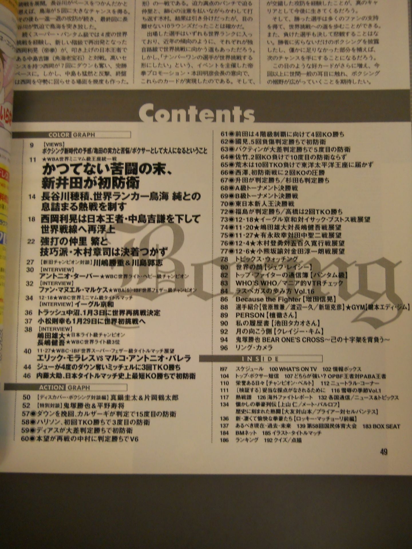 Boxing Magazine 450