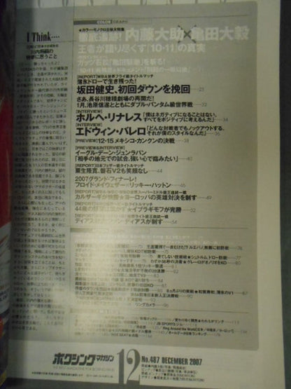 ボクシングマガジン487