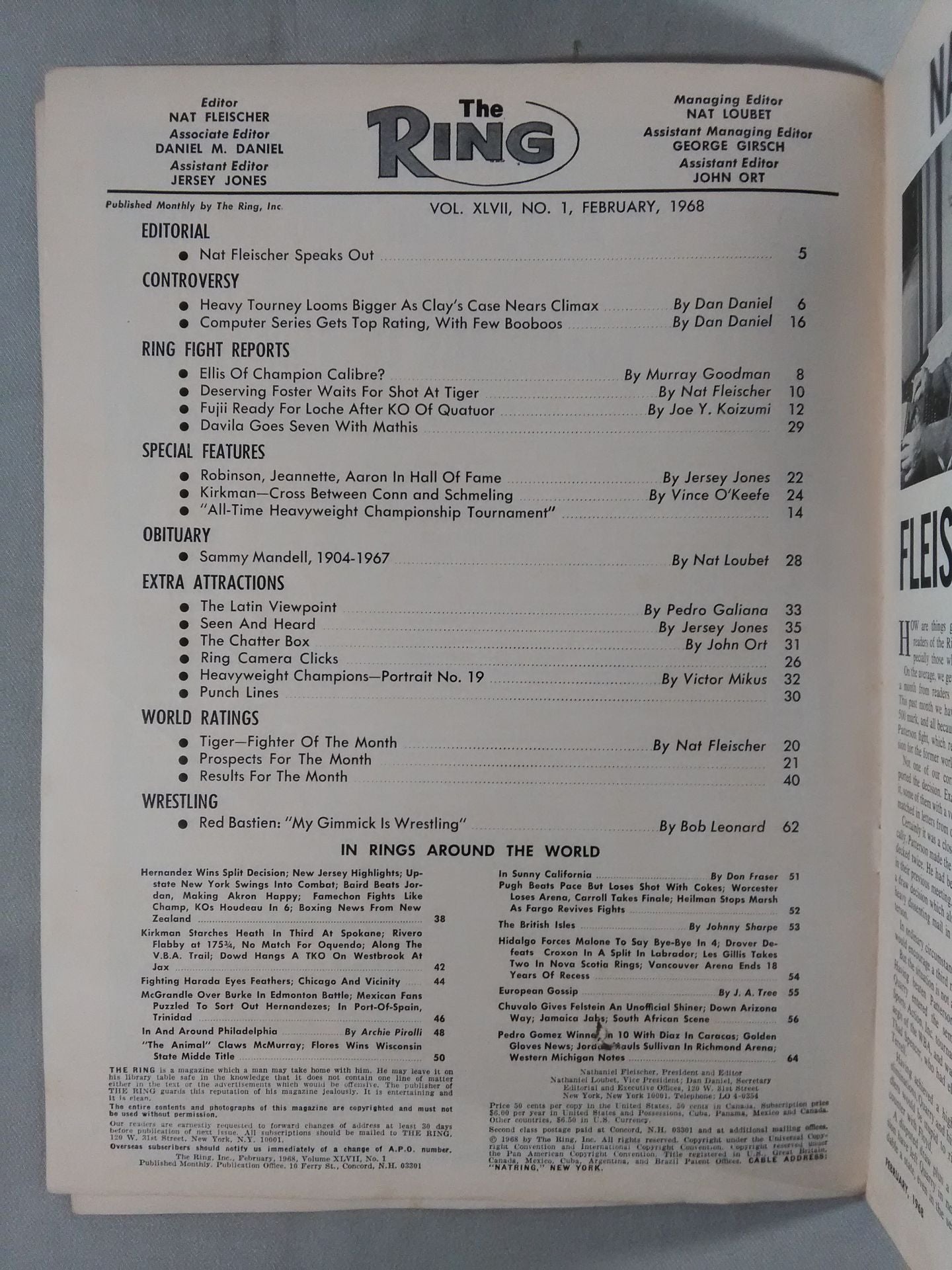 The RING February 1968 issue