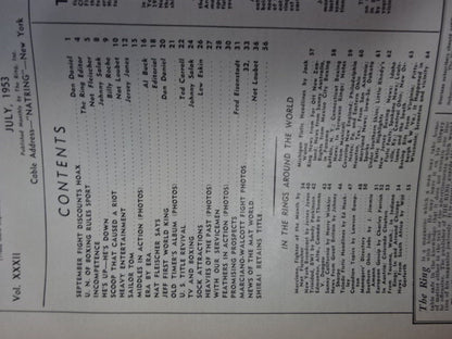 The RING 1953年7月号