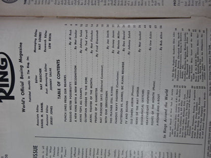 The RING 1958年8月号