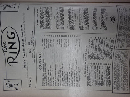 The RING 1953年7月号