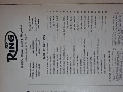 The RING 1958年6月号