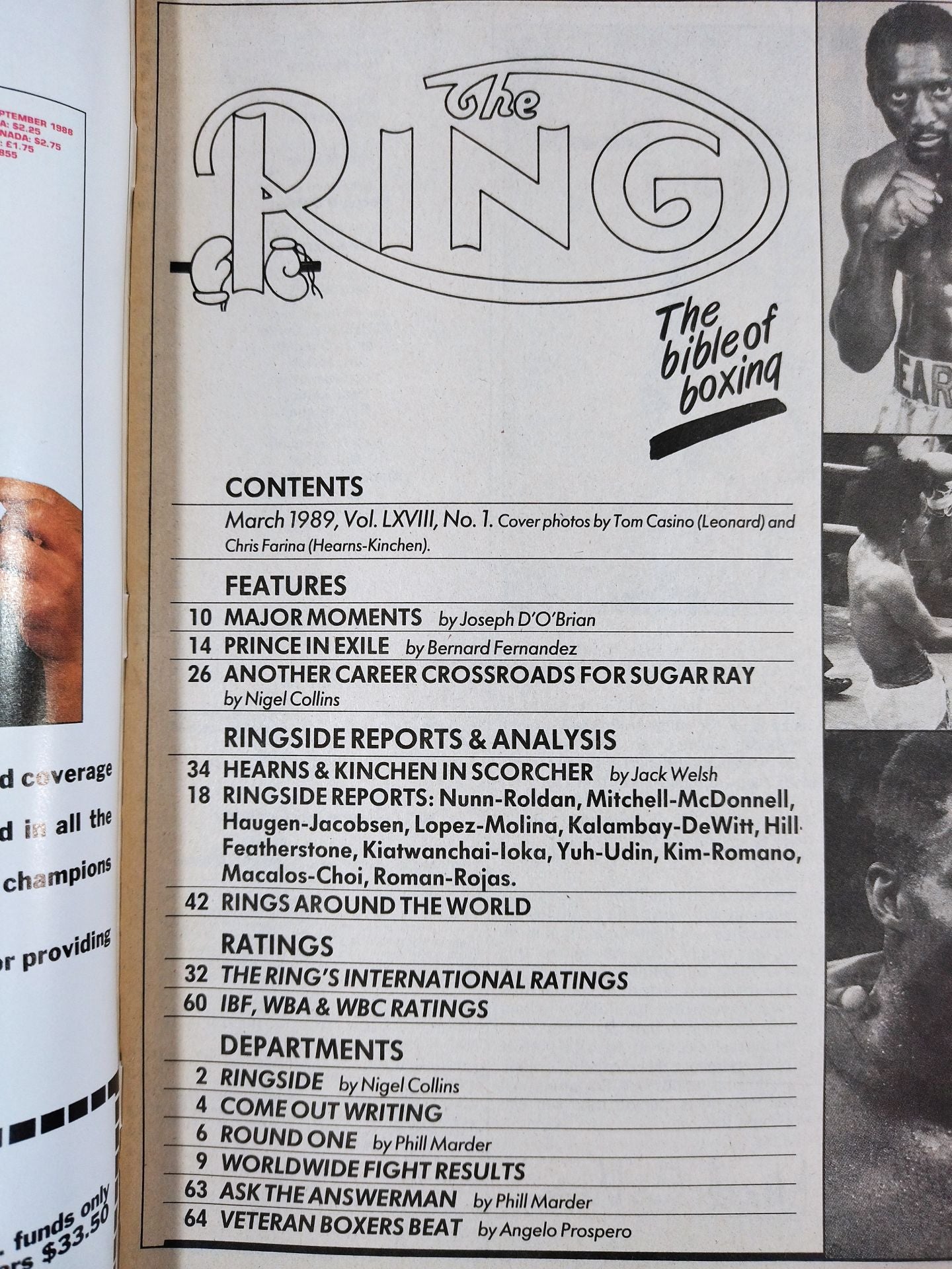 The RING 1989年3月号
