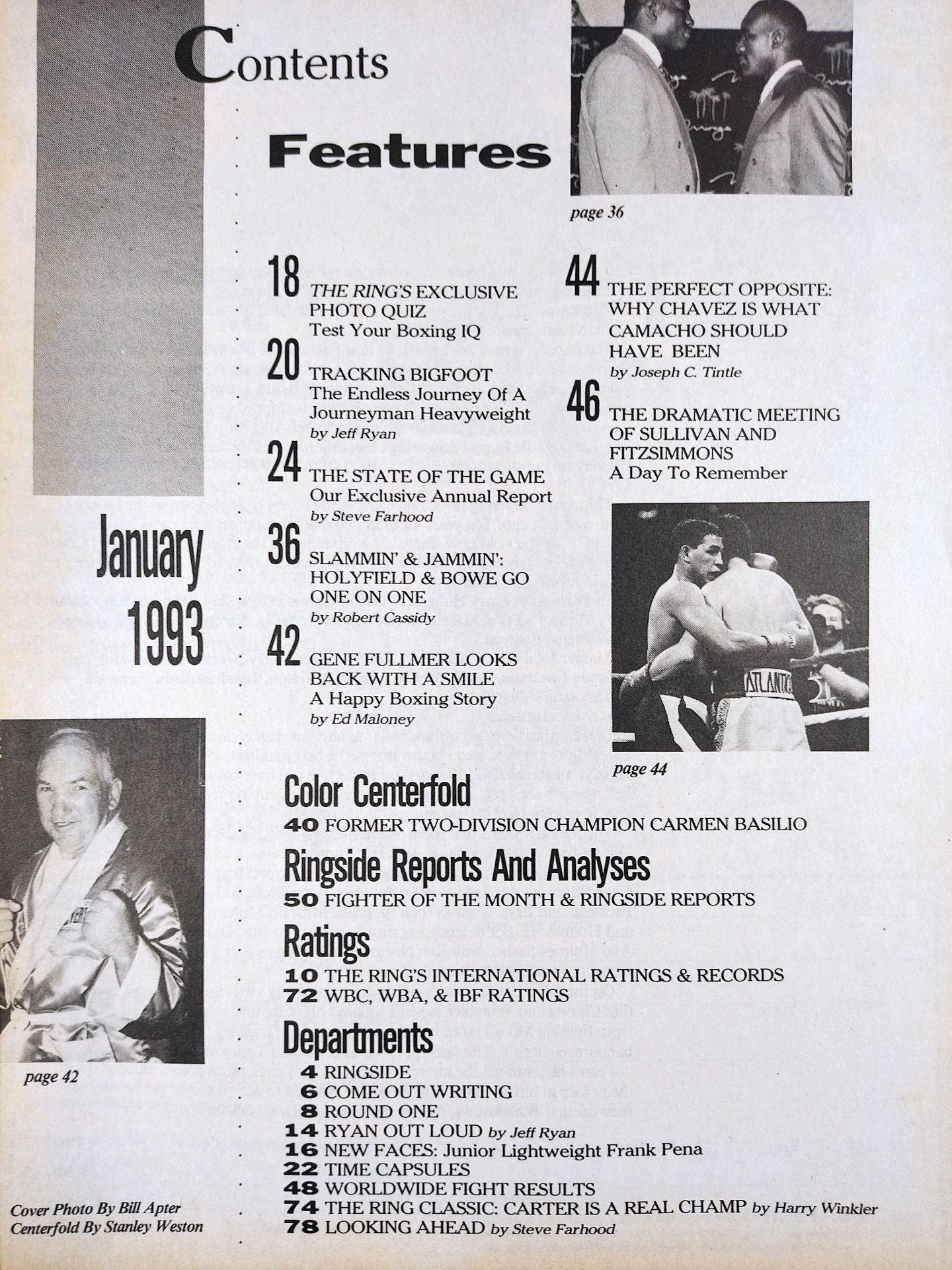 The RING 1993年1月号