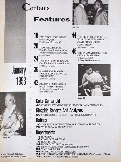 The RING 1993年1月号