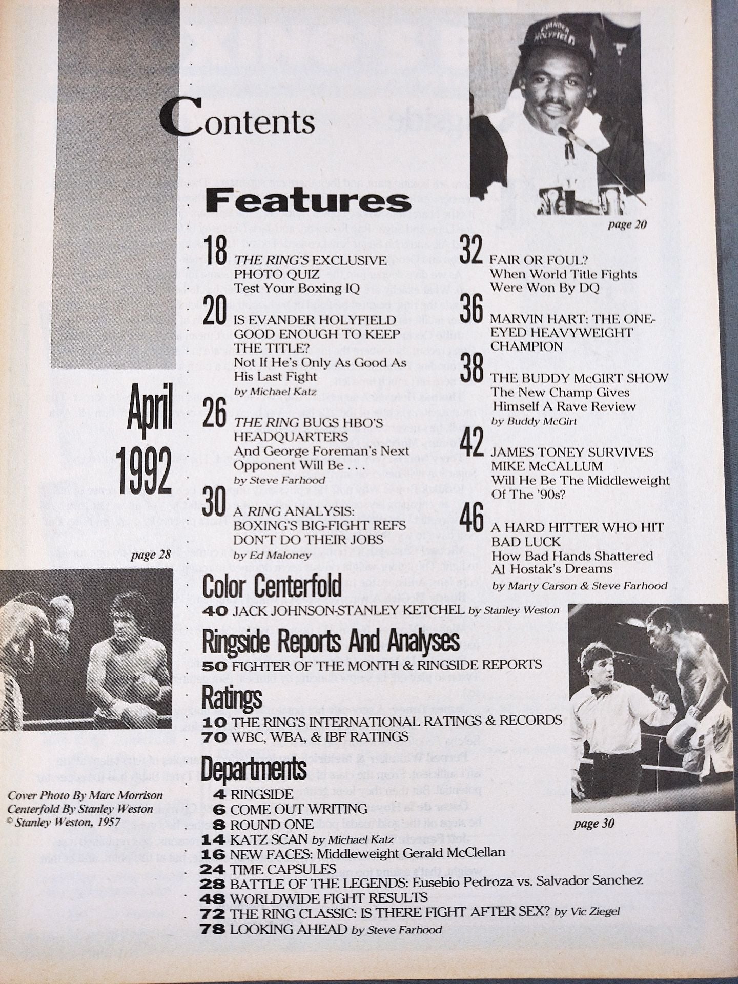 The RING 1992年4月号