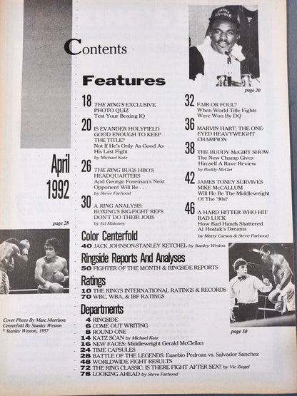The RING 1992年4月号