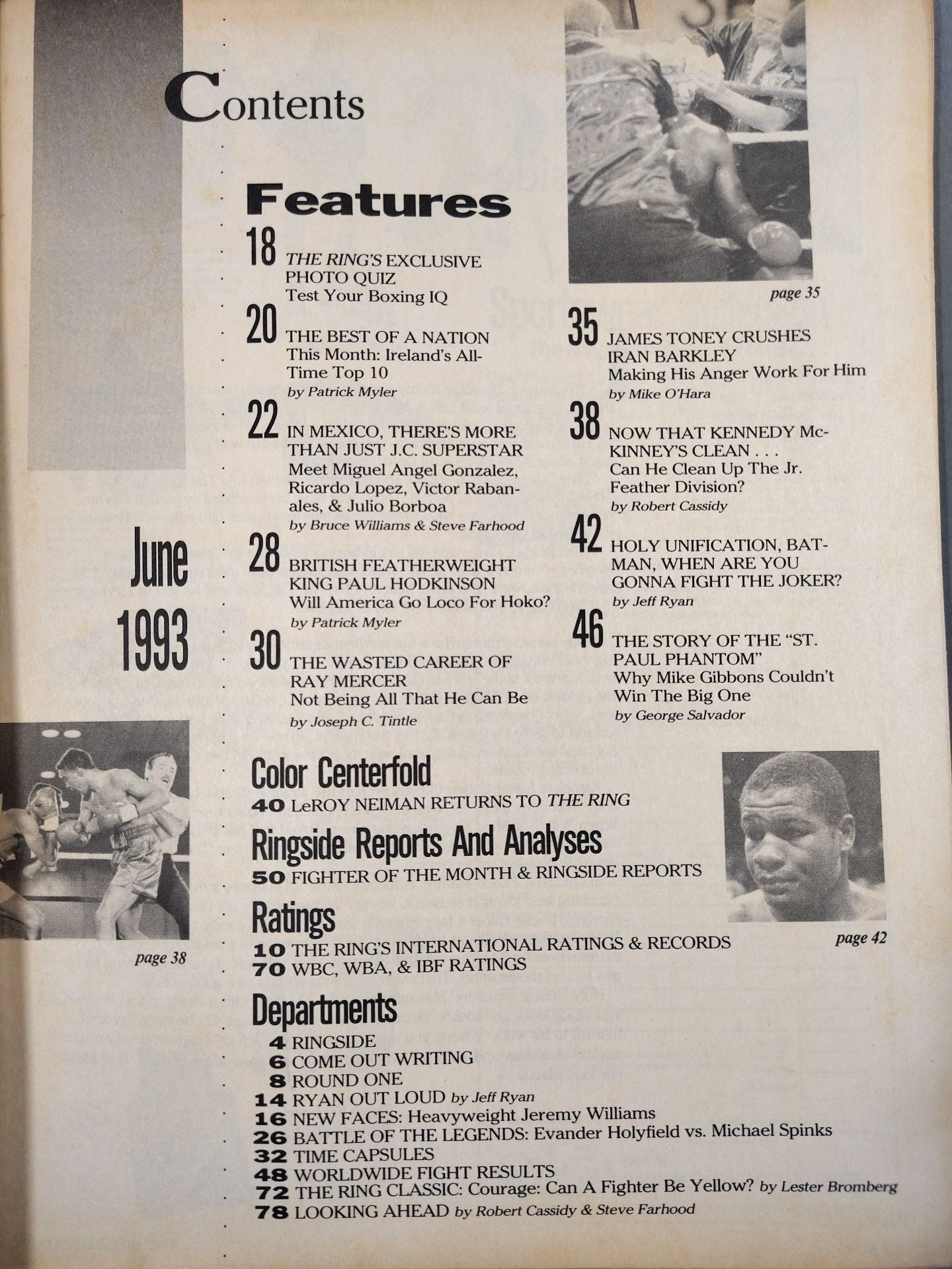 The RING 1993年6月号