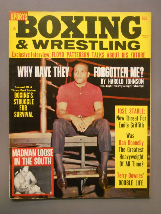 BOXING AND WRESTLING 1965年1月号