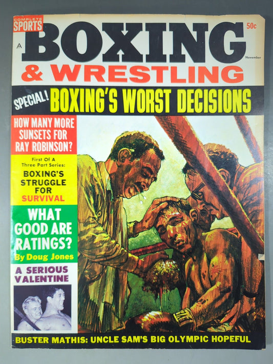 BOXING AND WRESTLING 1964年11月号